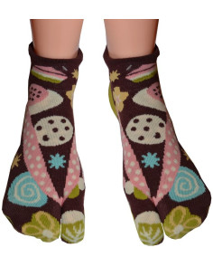 Chaussettes Tabi Japonaises Cupcake 2