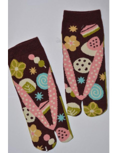 Chaussettes Tabi Japonaises Cupcake