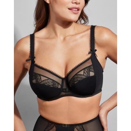 Soutien-gorge-Empreinte-7222-face-noir
