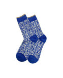 Chaussettes Coton Alpaga Le Bourget Bleu nordique