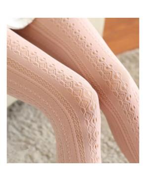 Collant Dentelle torsade verticale Les petits Caprices