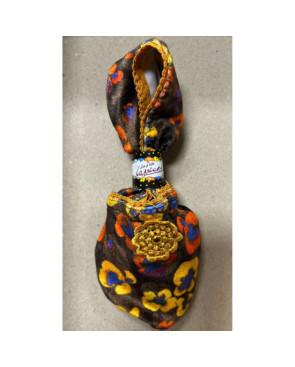 Chaussons velours Les Petits Caprices Papavero