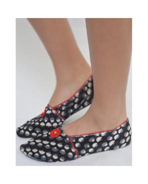Chaussons velours Les Petits Caprices Pum Pum