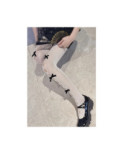 Collant Résille Effet Gouttes et Nœuds tendance Collant Résille Effet Gouttes et Nœuds tendance
