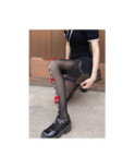 Collant Résille Effet Gouttes et Nœuds Cabaret Collant Résille Effet Gouttes et Nœuds Cabaret