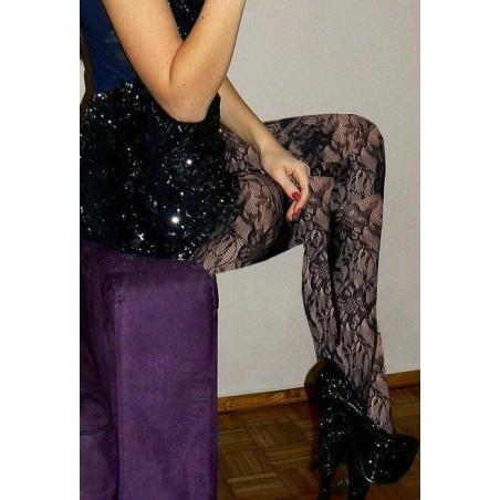 Collant Résille dentelle Les Petits Caprices