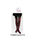 Collant fil de joie Roses art deco