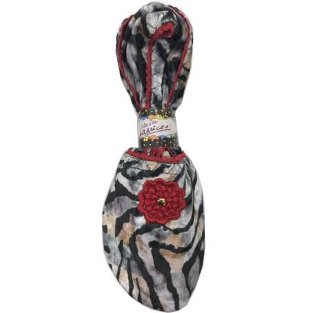 Chausson  VeloursTigris Anti dérapant Les Petits Caprices