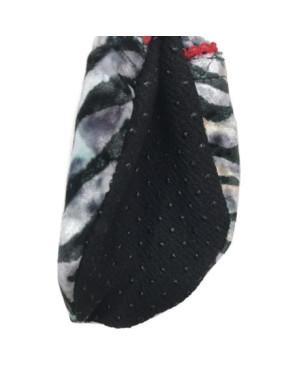  Chaussons-velours-imprimé-les-petits-caprices-Tigris-rouge-détail-semelle