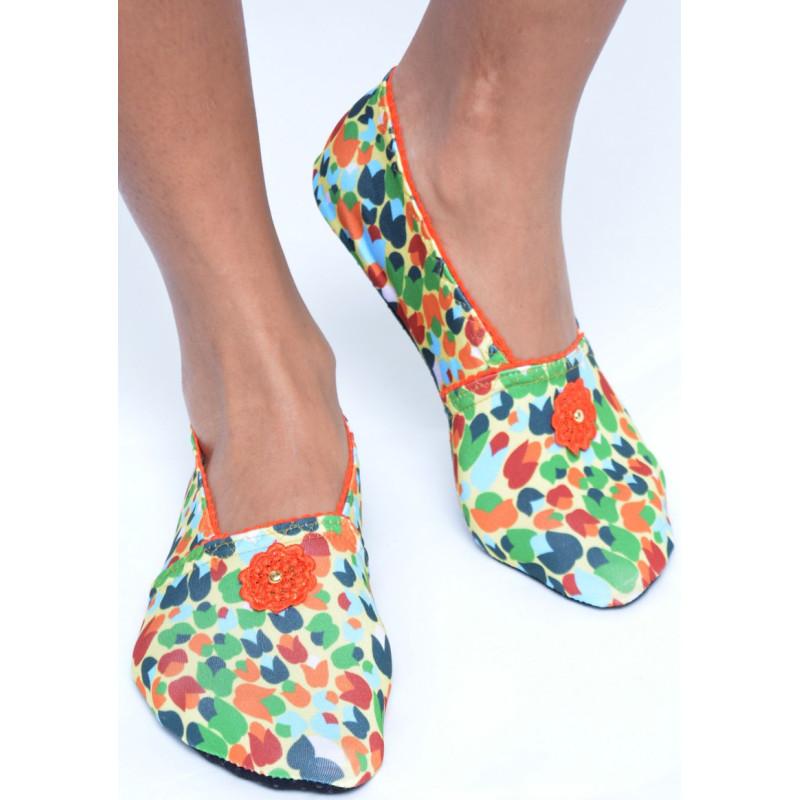 Chausson d'été Botty Les Petits Caprices Orange