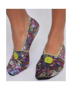Chausson De voyage en tissu Fantasmino Caprices