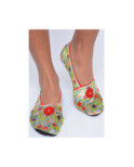 Chaussons de voyage  Les Petits Caprices Pretty Pop Rouge