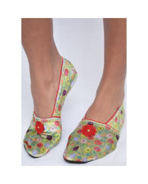 Chaussons de voyage  Les Petits Caprices Pretty Pop Rouge
