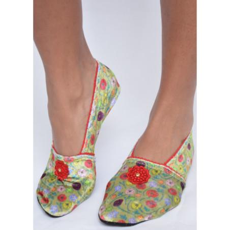 Chaussons de voyage  Les Petits Caprices Pretty Pop Rouge