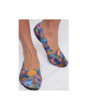 Chaussons Tissu imprimé Les Petits Caprices Hortense jaune