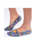 Chaussons Tissu imprimé Les Petits Caprices Hortense jaune