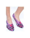Chaussons Tissu Minou Rose Les Petits Caprices