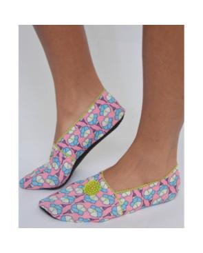 Chaussons-light-imprimé-les-petits-caprices-fifi-green-salad-profil