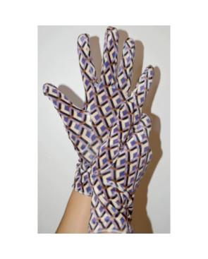 Gants Ixli  cubes violet happy Psychédéliques Caprices