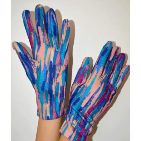 Gants Ixli Kirina Vagues Arc en ciel Roses Caprices