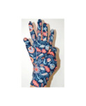 Gants Ixli lucinda Fleuris Bleus