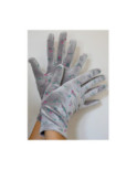 Gants Ixli Grisette imprimé Romantic Velvet