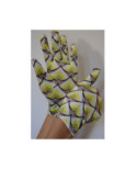 Gants Ixli  Velours imprimé Youki Vert Caprices