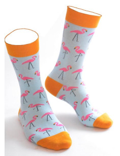 Chaussettes Petits Flamants Roses
