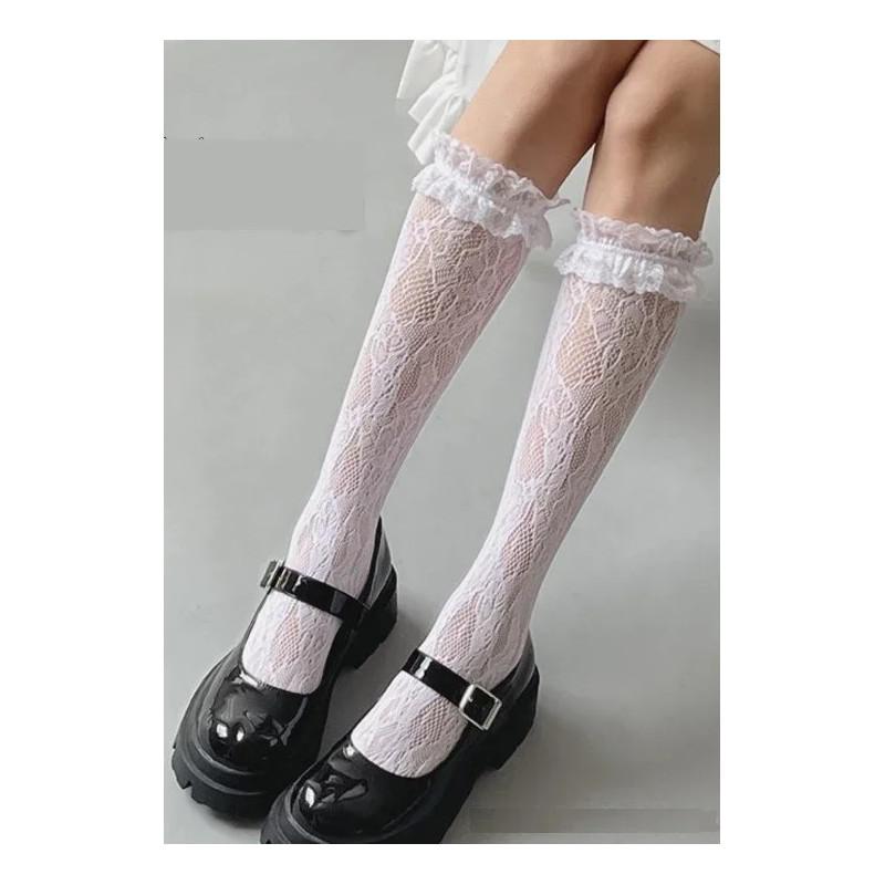 Mi-bas-dentelle-resille-blanches-Les-petits-caprices-revers-dentelle