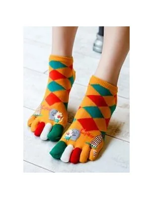 Chaussettes 5 Doigts coton Fan Italy