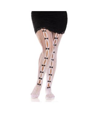 Collant dentelle et rubans Friandise Leg Avenue