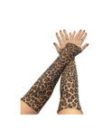 Mitaines imprimées leopard Pamela Mann