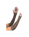 Mitaines imprimées leopard Pamela Mann