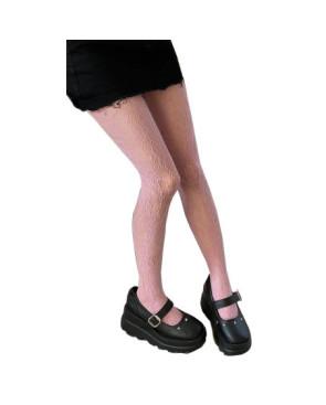 Collant Dentelle Fleurs Abstraites Les Petits Caprices
