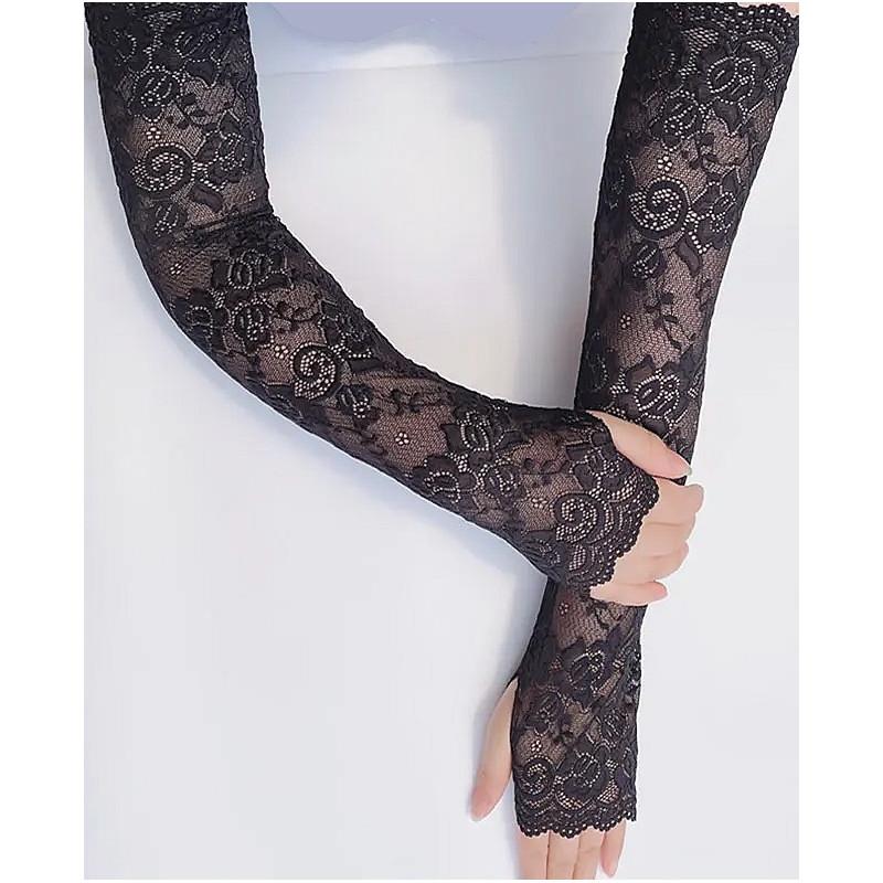 Mitaines manchons Dentelle classique Mitaines manchons Dentelle classique