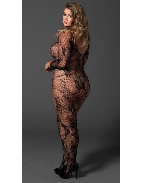 Combinaison Dentelle Florale Queen Size