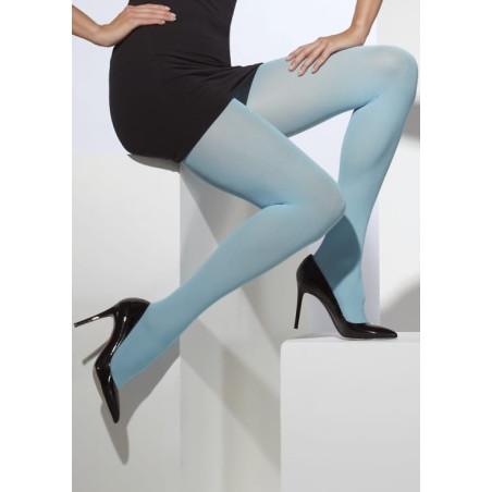 Collant-Girardi-bleu-ciel-opaque-opaque-velvet