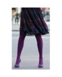 Collant Girardi Opaque Prune