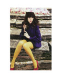 Collant Girardi Opaque Jaune Soleil