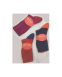 Assortiment Chaussettes Soie Berthe aux grands Pieds Noir Marine