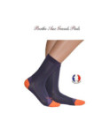 Assortiment Chaussettes Soie Berthe aux grands Pieds Noir Marine