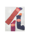 Assortiment Mi bas Soie Berthe aux grands Pieds Marine Noir