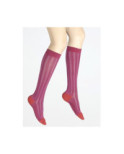 Assortiment Mi bas Soie Berthe aux grands Pieds Marine Noir