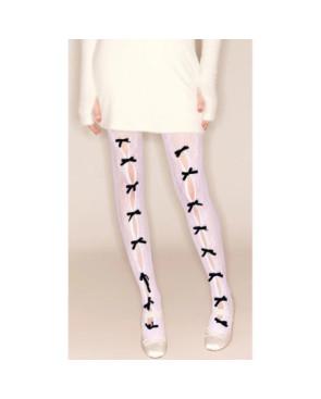 Collant-dentelle-blanc-rubans-noirs-LPC-face