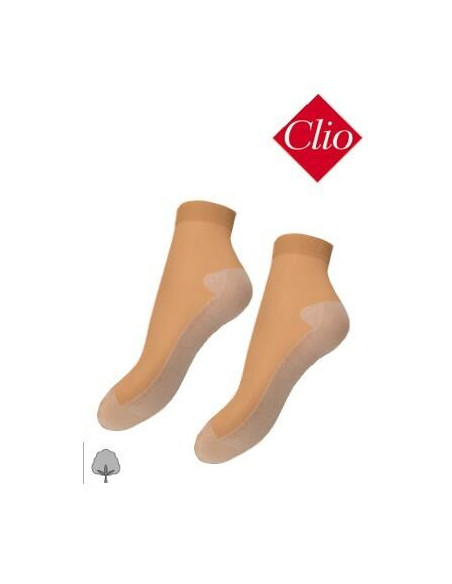 Chaussettes en lycra à semelles coton Clio