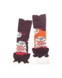 Mitaines Berthe aux Grands Pieds Bouquet asymétriques Fleuri