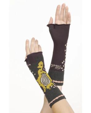  Mitaines-Berthe-aux-grands-pieds-fleurs-d'hiver-à-pois -coton-en-vrai