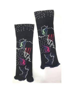 Mitaines-Berthe-aux-grands-pieds-poissons-clowns-noirs