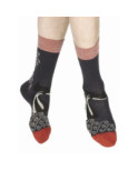 Chaussettes Berthe aux grands Pieds Hiver Flots et baleine