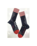 Chaussettes Berthe aux grands Pieds Hiver Flots et baleine